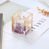 1Pcs Mixed Style Crystal Silicone Pen Holder Molds for DIY Jewelry Making