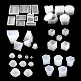 Polygon Silicone Plant Specimen Mould Resin Mold for DIY Jewelry Making