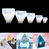 Polygon Silicone Plant Specimen Mould Resin Mold for DIY Jewelry Making