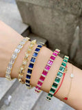 Colorful Cuff Bangles Bracelets Mix Femal Opening