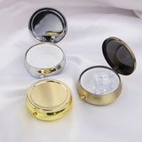 Portable Metal Pill Box Medicine Case
