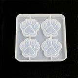 Resin Cat Paw Sugar Silicone Mold for Jewelry Making Pendant Crafts