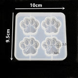 Resin Cat Paw Sugar Silicone Mold for Jewelry Making Pendant Crafts