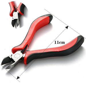 Round Long Needle Nose Pliers Cutter for DIY Jewelry Making