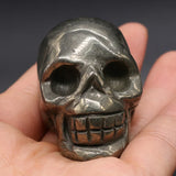 1Pcs Natural Crystal Skull Opal Amethysts Desk Ornament