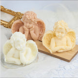 1Pcs Small Angels Silicone Molds For DIY Key Chain Pendants