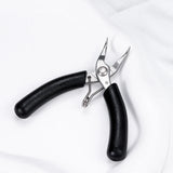 Stainless Steel Needle Nose Pliers Curved Nose Pliers Palm Mini Jewelry Tools