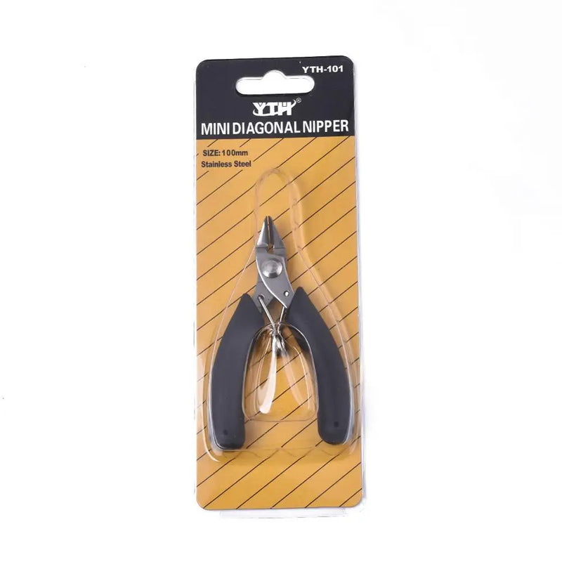 Mini Diagonal Cutting Pliers Flush Cutter with PVC Handle
