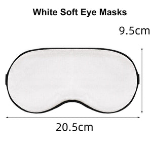 1Pcs Sublimation Eye Masks Adjustable Strap Sleep Shade Blind Fold