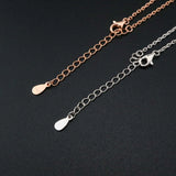 Three Stones Round Prong Bracelet Settings Rose Plated 925 Sterling Silver