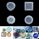 UV Resin Flower Container Mould Ashtray Silicone Mold DIY Crafts