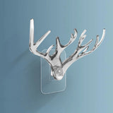 Wall Mounted Antlers Jewelry Holder Hook Key Holder Necklace Holder Vintage