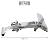 1Pcs Water Absorbing Rudder Aluminum Suction Rudders for RC Jet Boats