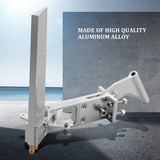 1Pcs Water Absorbing Rudder Aluminum Suction Rudders for RC Jet Boats