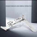 1Pcs Water Absorbing Rudder Aluminum Suction Rudders for RC Jet Boats