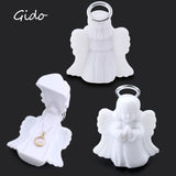 Angel Shape Necklace Jewelry Box for Wedding Anniversary
