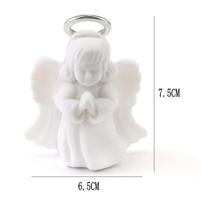 Angel Shape Necklace Jewelry Box for Wedding Anniversary