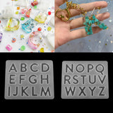 1Pc English Alphabet Silicone Mold Epoxy Resin DIY Jewelry Making Findings
