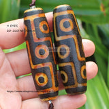 Natural Ancient Tibet Dzi Agate Beads 50-70mm for DIY Jewelry Making