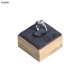 Bamboo Diamond Bague Storage Holder Jewelry Display Stand