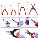 Carbon Steel Nose Pliers for Jewelry Making Craft DIY