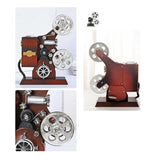 Retro Movie Projector Twirling Music Box Home Decoration Gift