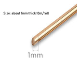 Tarnish Resistant Copper Wire for Jewelry Making