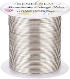 Copper Wire Jewelry Beading Wire 7 Colors Tarnish Resistant Craft Making