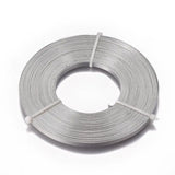 10m Flat 5mm 18 Gauge Aluminum Wire Red
