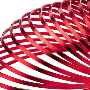 10m Flat 5mm 18 Gauge Aluminum Wire Red