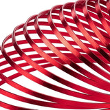 10m Flat 5mm 18 Gauge Aluminum Wire Red