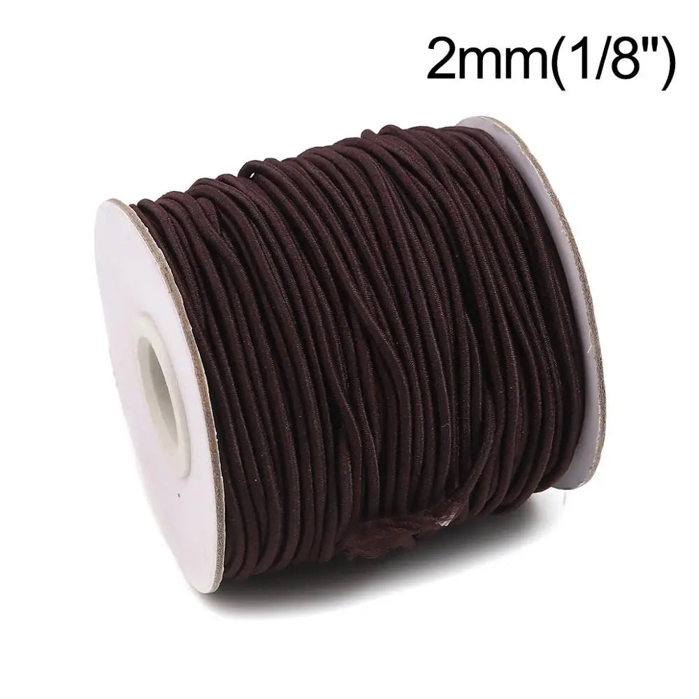 100M Polyamide Nylon Jewelry Thread Cord Elastic 0.8mm-2.5mm