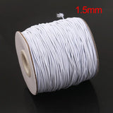100M Polyamide Nylon Jewelry Thread Cord Elastic 0.8mm-2.5mm