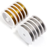 Stainless Steel Wire Beading Rope Cord 0.3-1mm for DIY Jewelry Making