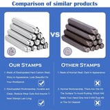 3PCS Star Metal Stamp Set 2/4/6mm Punch Stamps for DIY Crafts