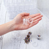 Clear Plastic Beads Containers Jewelry Boxes (30pcs Jars/Set)