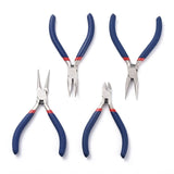 4Pcs Carbon Steel Chain Nose Pliers DIY Jewelry Tool