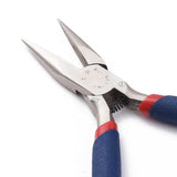 4Pcs Carbon Steel Side Cutting Round/Bent Chain Nose Pliers DIY Jewelry Tool