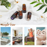5ml Amber Glass Bottle with Orifice Funnel Stopper
