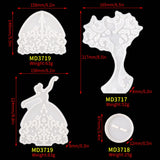 Silicone Mold for Epoxy Resin Jewelry Display Stand Holder