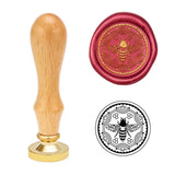 Bee Wax Seal Stamp for Invitations Envelopes Wine Bottle Decoration