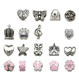 Bohemia Bracelet DIY Findings Set - Pink Big Hole Beads Material Accessory