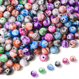 Bracelet Necklace Kit Acrylic Beads Alloy Elastic Thread 330pcs