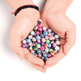 Bracelet Necklace Kit Acrylic Beads Alloy Elastic Thread 330pcs