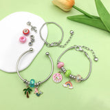Snake Charm Bracelet With Lobster Clasp Extension Chain DIY Women Jewelry Craft