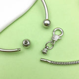 Snake Charm Bracelet With Lobster Clasp Extension Chain DIY Women Jewelry Craft