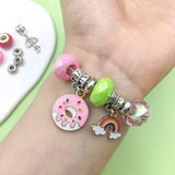 Snake Charm Bracelet With Lobster Clasp Extension Chain DIY Women Jewelry Craft
