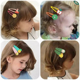 Cartoon Fruits Barrettes Girls Hairpins Headbands Hair Clips for Kid Headdress