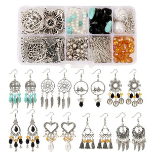 Chandelier Earring Charm with Hook for DIY Jewelry Making