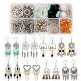 Chandelier Earring Charm with Hook for DIY Jewelry Making